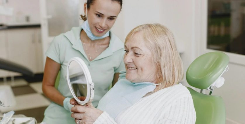 Period with Partial Dentures